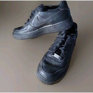 Nike Air Force 1 One Low Black Youth Size 6.5 M